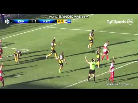 El gol que le anularon a Olimpo en el partido contra Deportivo Morón
