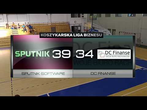 Sputnik Software vs DC Finanse - XV kolejka - Poznań - Koszykarska Liga Biznesu