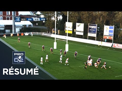 PRO D2 - Résumé Biarritz-Bourg-en-Bresse: 46-9 - J4 - Saison 2018/2019