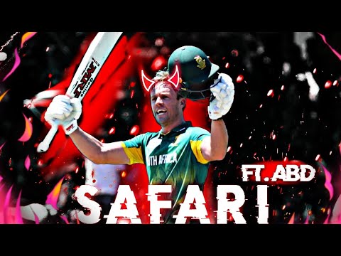Serena Safari ft. AB De Villiers ▶️ Beat Sync Edit // @tmp_abd17 ▶️ ABD // Mr.360