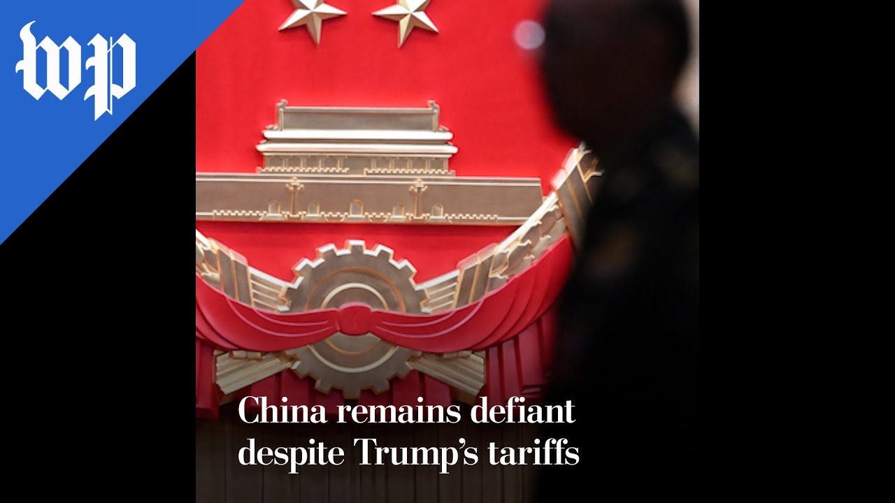 China remains defiant despite Trump’s tariffs
