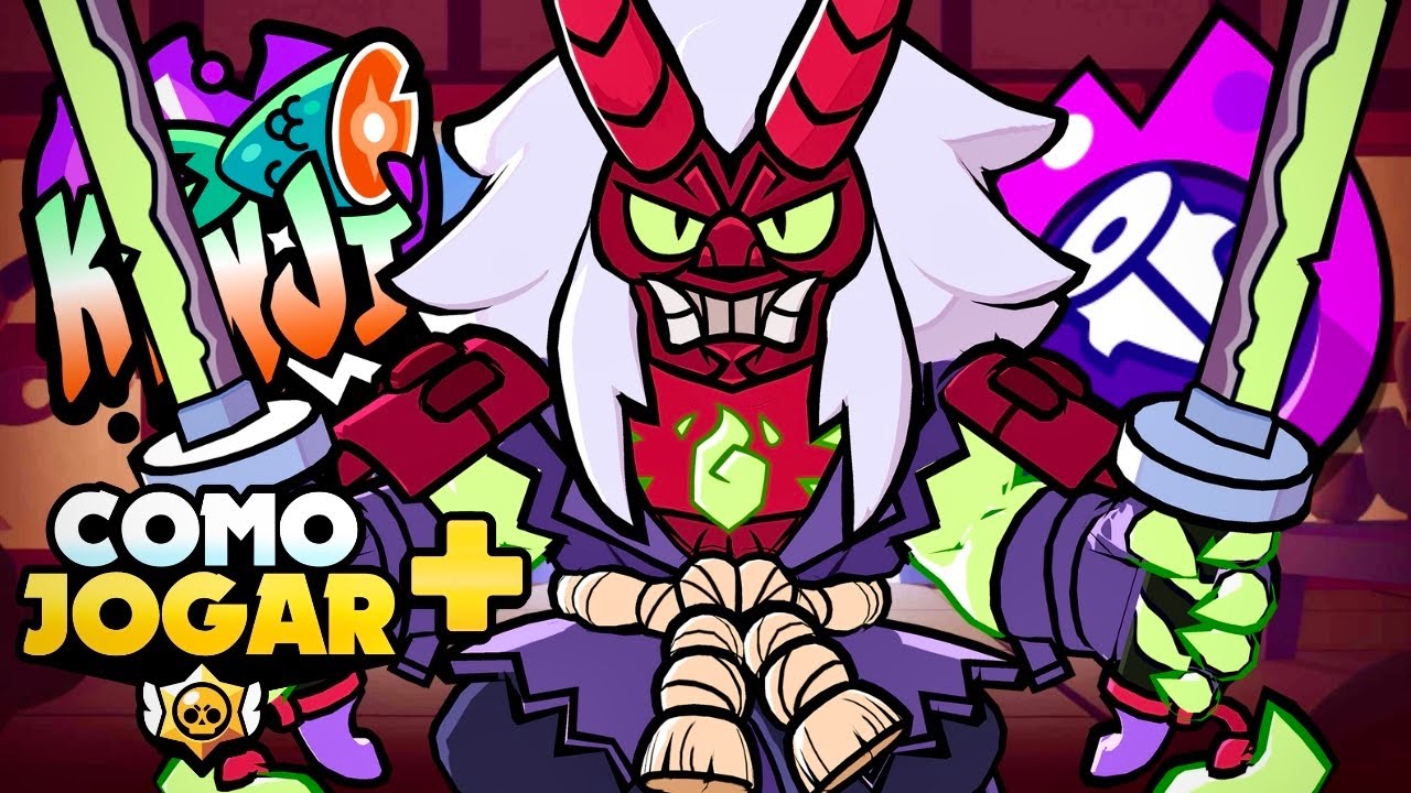 COMO JOGAR de KENJI 🍣 ? O MELHOR BRAWLER LENDÁRIO 🔥 ??