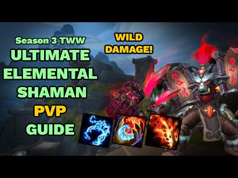 ULTIMATE 11.2 ELEMENTAL SHAMAN GUIDE: Talents, BURST, Macros! The War Within PvP INSANE DAMAGE!