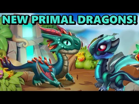 DINOSAUR THEMED PRIMAL DRAGONS REVEALED! New Primal Element Official Video Analysis! - DML