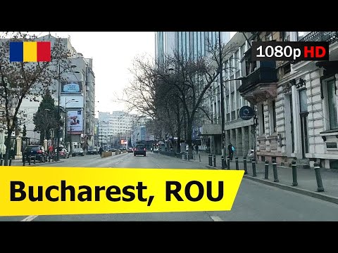 🔴 Bucharest, ROU • Calea Dorobanţilor 【1080p HD】 Driving in Dorobanți, Sector 1 • Bucuresti, Romania