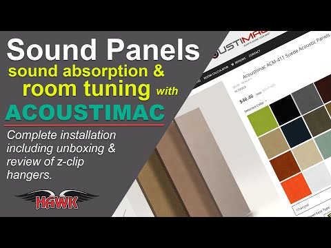 Sound Panel Installation and Room Tuning with Acoustimac