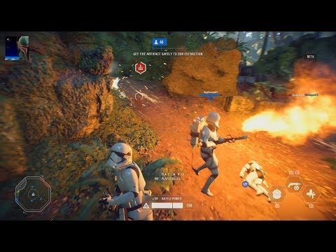 Star Wars Battlefront II Beta - Strike Gameplay PS4 60fps (No Commentary)