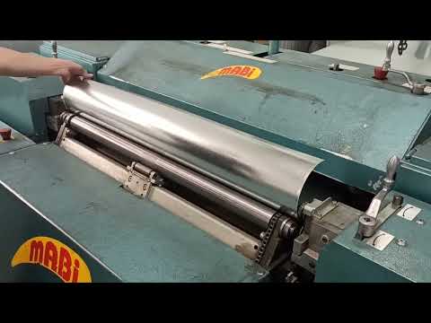 Работа станка MABI 16-3 ROHRBLITZ
