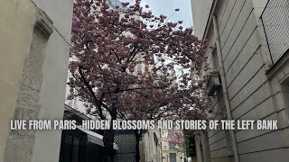 Live from Paris - Hidden Blossoms and stories of the Left Bank