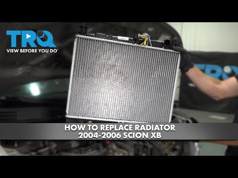 How to Replace Radiator 2004-2006 Scion xB