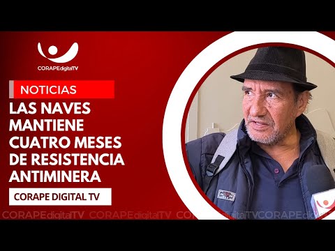 Resistencia minera en Las Naves - Bolívar