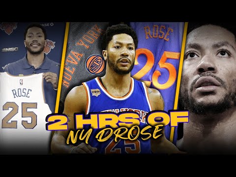 2 Hours Of Knicks' Derrick Rose In The 2016/17 Season 🌹😤