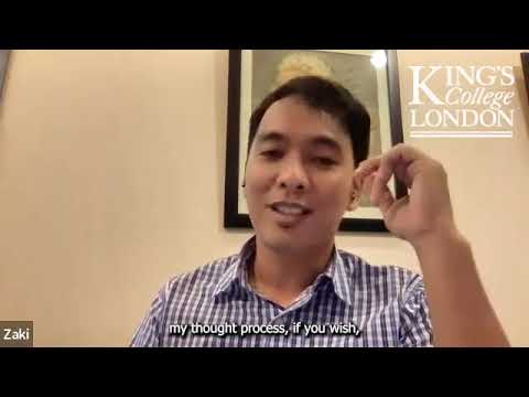Fikri Zaki Muhammadi on how King's has shaped his ... - YouTube