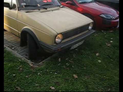 Volkswagen Golf MK1 1,5 Diesel, beige, Bj. 1980