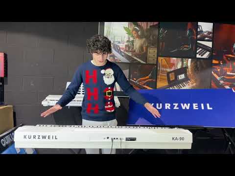 Kurzweil Digital Piano Ka90 White 88 Key image 8