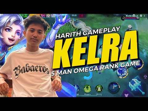 KELRA BALAGBAG PA RIN MAGHARITH | 5 MAN OMEGA RANK GAME | HARITH GAMEPLAY | MLERIST