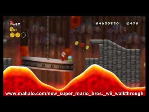 New Super Mario Bros. Wii Walkthrough - World 8-3