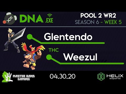 DNA.EXE S6:W5 - Glentendo (Cloud) vs THC | Weezul (Banjo) - Pool 2 WR2
