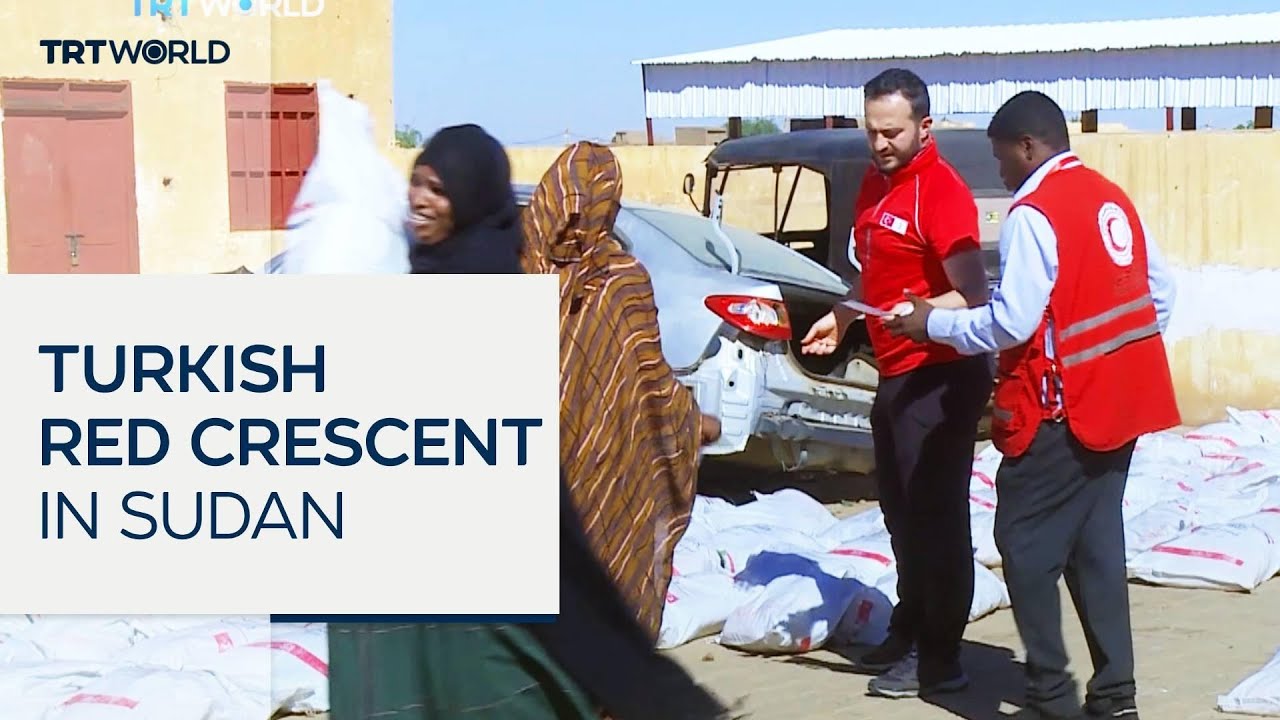 Turkish Red Crescent provides aid to Sudan’s displaced communities