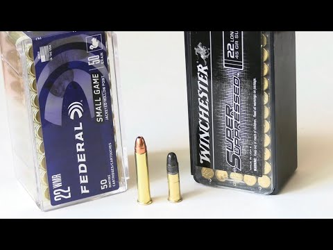 22 mag & 22lr vs clay @ 50 & 100 yards