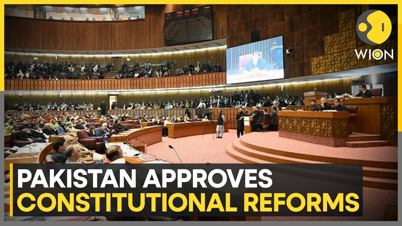 Pakistan Parliament Approves Sweeping Powers for Army Chief | WION | WORLD NEWS