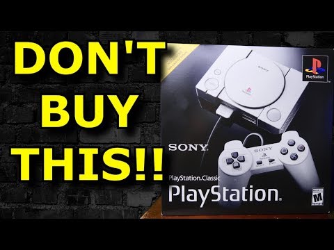 Do NOT Buy the PlayStation Classic!! Pure Broken TRASH? - Console Review