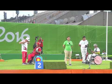 Men's Individual Recurve Open Quarter Finals -  Rio 2016 Paralympic Games