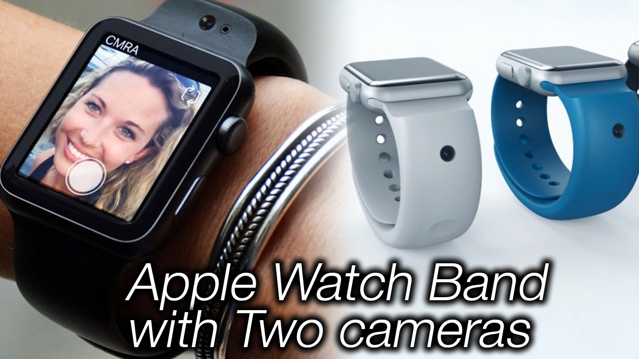 APPLE WATCH CAMERA BAND THAT ADDS FACETIME AND PICTURE & VIDEO CAPTURE!