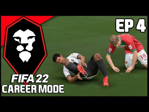 CRAZY DOUBLE INJURY! - FIFA 22 SALFORD CITY RTG CAREER MODE EP4