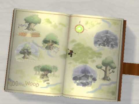 Kingdom Hearts II, English cutscene: 302 - The 100 Acre Wood - HD 720p