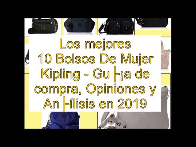 Vídeo relacionado con Kipling Abanu Bandolera Pequeña, Black Noir (Negro)
