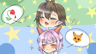 ロック画面用🦊🥀【お絵描き】