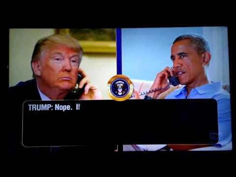 Trump on Obama wire-tap phone call