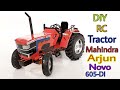 How To Make A RC Tractor Mahindra Arjun 605 DI Novo From PVC Pipes Homemade RC Tractor