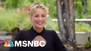 Sharon Stone On Iconic Roles, Emotional Golden Globe Win, Songwriting & Rap | MSNBC video