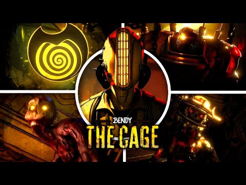 Bendy: The Cage - ALL Gameplay Trailers & Screenshots + Secrets of the Machine Teasers (Showcase)