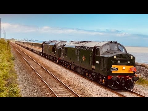 37521 (D6817)  37667 (D6851) Branch Line Society. Three Peaks Challenge By Rail 11th June 2021.