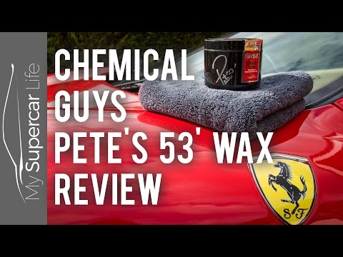 Chemical Guys Pete's 53' Wax Review | My Favorite Wax