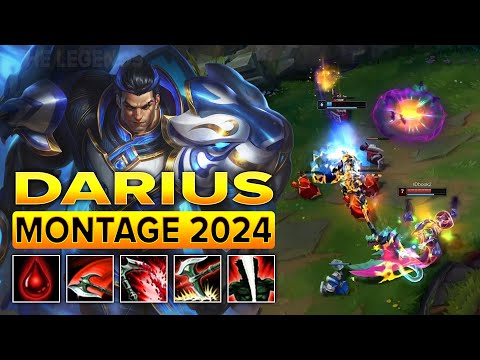 Darius Montage 2024 - High Elo Darius Plays Season 14