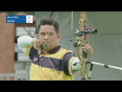 Paul Marton De La Cruz v Mohd Juwaidi mazuki- compound man bronze \\ asian cup 2023 #youtubeshorts