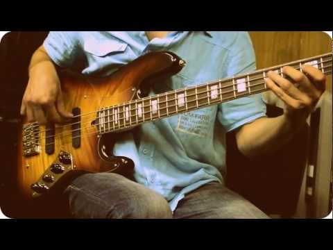 Low End Jazz Bass LEJ 4/24 Flame top