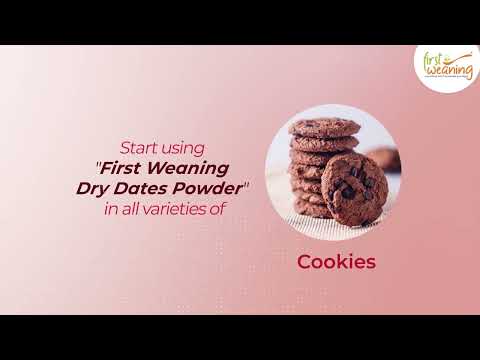First weaning dry dates powder, packaging: box