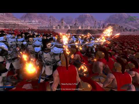 20,000 Spartans (Attack 3 Group) vs 1,000 Soul Tyrants (Attack)