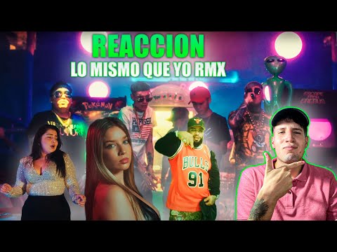 [REACCIÓN] Lo Mismo Que Yo Rmx   Balbi El Chamako Marcianeke  JereKlein Bayriton Franco El Gorila +