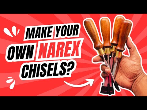 DIY Narex Chisel Set - Make Your Own Chisel Handles!