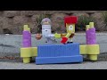 Spongebob Squarepants And Sandy Rock Em Sock Em Robots Destruction