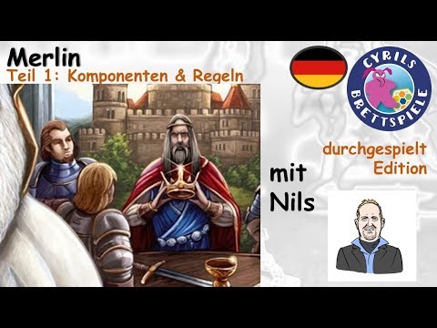 Cyrils Brettspiele - Merlin Brettspiel (S155E01) - Komponenten & Regeln
