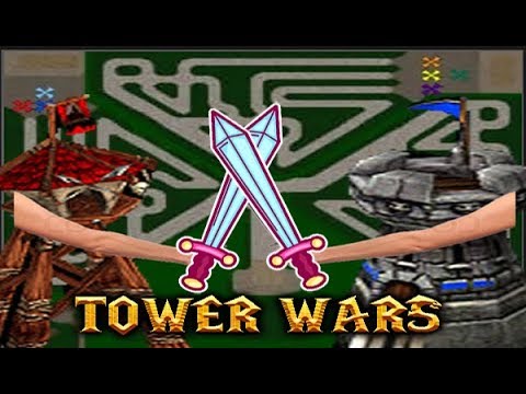 Warcraft 3 | TOWER WARS 1.1 | Something Like Stronghold