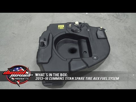 What's in the box? 2013-2016 cummins Titan Fuel Tanks aux fuel system.