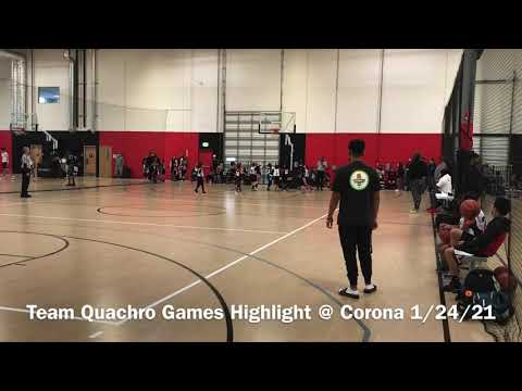 Team Quachro 10U Games Highlight @ Corona 1/24/21